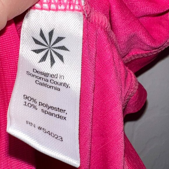 Athleta Women's Pacifica Sleeveless Tank Top Pink Size M - Picture 3 of 5